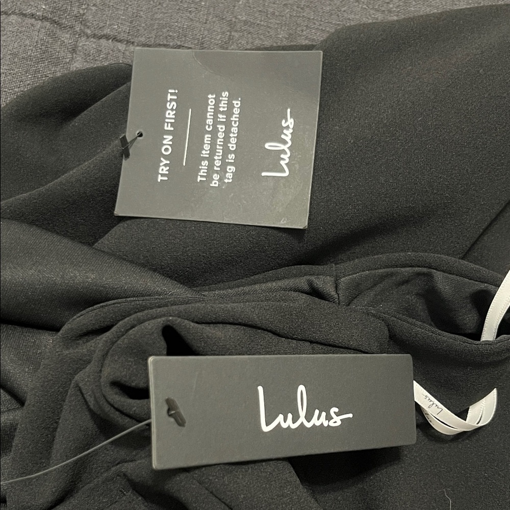 Lulu's Classic Black Maxi Dress - Picture 4 of 4